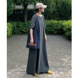 【CORNERS by KR】ピグメントデザインカットロングワンピース | CORNERS | 詳細画像14