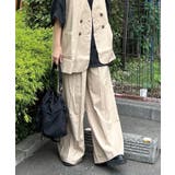 【CORNERS by KR】リネンライクタックパンツ【セットアップ可能】 | CORNERS  | 詳細画像6 