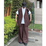 【CORNERS by KR】リネンライクタックパンツ【セットアップ可能】 | CORNERS  | 詳細画像9 