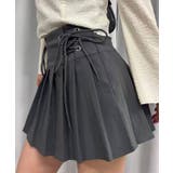 グレー | 【 インパン裏地付 】マイクロプリーツミニスカパン | CORNERS 