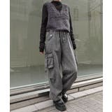 パラシュートデニムカーゴパンツ | CORNERS  | 詳細画像2 