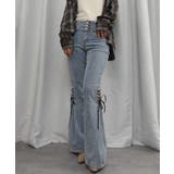 ハイウエストレースアップフレアパンツ | CORNERS | 詳細画像12