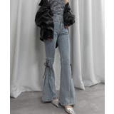 ハイウエストレースアップフレアパンツ | CORNERS | 詳細画像2