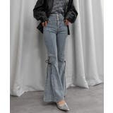 ハイウエストレースアップフレアパンツ | CORNERS | 詳細画像4