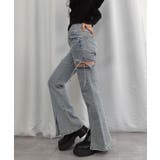 ハイウエストカットアウトリボンデニムパンツ | CORNERS  | 詳細画像15 