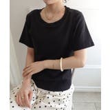 ブラック | カップ付きTシャツ | CORNERS 