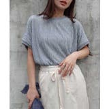 ライトブルー | フリフリフレンチTシャツ | CORNERS
