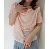 エンボス加工ドレープ半袖Tシャツ | CORNERS  | 詳細画像7 