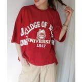 ピグメント加工ブルドッグ切り替えTシャツ | CORNERS  | 詳細画像1 