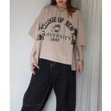 ピグメント加工ブルドッグ切り替えTシャツ | CORNERS  | 詳細画像2 