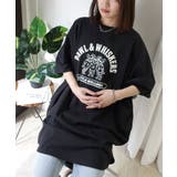 ブラック | フレンチブルドッグオーバーサイズTシャツ | CORNERS 