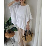 ワイドフリルペプラムTシャツ【接触冷感】 | CORNERS  | 詳細画像7 
