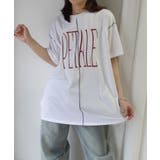 メロウ切り替えウェーブロゴTシャツ【接触冷感】 | CORNERS | 詳細画像3