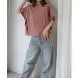 ドライタッチピグメント加工ラッフルスリーブTシャツ | CORNERS | 詳細画像7