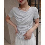 ドレープ半袖Tシャツ | CORNERS  | 詳細画像4 