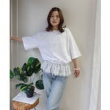【機能素材】裾レースTシャツ【接触冷感】【UV加工】【吸水速乾】 | CORNERS  | 詳細画像8 