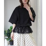 【機能素材】裾レースTシャツ【接触冷感】【UV加工】【吸水速乾】 | CORNERS  | 詳細画像2 