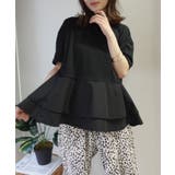 【機能素材】ペプラムフレアTシャツ【接触冷感】【UV加工】【吸水速乾】 | CORNERS  | 詳細画像8 