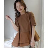 【機能素材】ペプラムフレアTシャツ【接触冷感】【UV加工】【吸水速乾】 | CORNERS  | 詳細画像11 