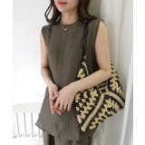カーキ | 接触冷感シアーリネンタッチノースリーブブラウス【セットアップ可能】 | CORNERS 
