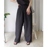 接触冷感シアーリネンタッチパンツ【セットアップ可能】 | CORNERS  | 詳細画像9 