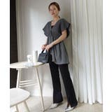 シャーリングチュニック【セットアップ可能】 | CORNERS  | 詳細画像8 