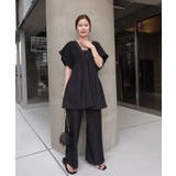 シャーリングチュニック【セットアップ可能】 | CORNERS  | 詳細画像12 