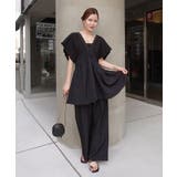 シャーリングチュニック【セットアップ可能】 | CORNERS  | 詳細画像15 