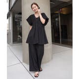 シャーリングチュニック【セットアップ可能】 | CORNERS  | 詳細画像16 