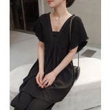 シャーリングチュニック【セットアップ可能】 | CORNERS  | 詳細画像19 