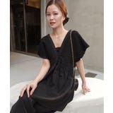 シャーリングチュニック【セットアップ可能】 | CORNERS  | 詳細画像20 