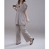 シャーリングチュニック【セットアップ可能】 | CORNERS  | 詳細画像22 