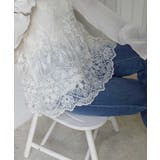 オーガンジーレース刺繍キャミソール | CORNERS  | 詳細画像5 