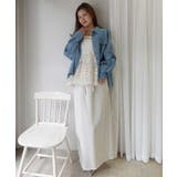 オーガンジーレース刺繍キャミソール | CORNERS  | 詳細画像6 