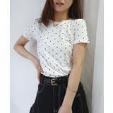 ドット柄コンパクトTシャツ | CORNERS  | 詳細画像7 