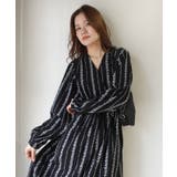 花柄ストライプコーデュロイワンピース | CORNERS | 詳細画像13
