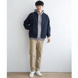 イージーケアリネンライクブルゾン | ikka | 詳細画像8