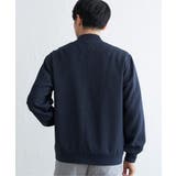 イージーケアリネンライクブルゾン | ikka | 詳細画像15