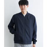 イージーケアリネンライクブルゾン | ikka | 詳細画像16