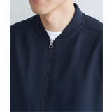 イージーケアリネンライクブルゾン | ikka | 詳細画像17