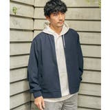 イージーケアリネンライクブルゾン | ikka | 詳細画像2