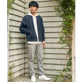 イージーケアリネンライクブルゾン | ikka | 詳細画像4