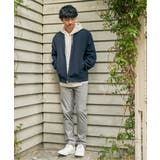 イージーケアリネンライクブルゾン | ikka | 詳細画像6