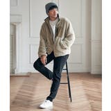 【親子コーデ】リバーシブルナイロンフリースブルゾン | ikka  | 詳細画像8 