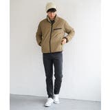 【親子コーデ】リバーシブルナイロンフリースブルゾン | ikka  | 詳細画像13 