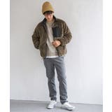 【親子コーデ】リバーシブルナイロンフリースブルゾン | ikka  | 詳細画像16 