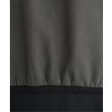 撥水メランジリブブルゾン | ikka | 詳細画像24