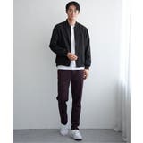 撥水メランジリブブルゾン | ikka | 詳細画像4