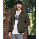 カーキ | 【2WAY】リバーシブルナイロンフリースブルゾン | ikka 