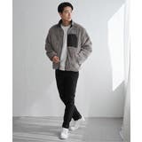 【2WAY】リバーシブルナイロンフリースブルゾン | ikka  | 詳細画像11 